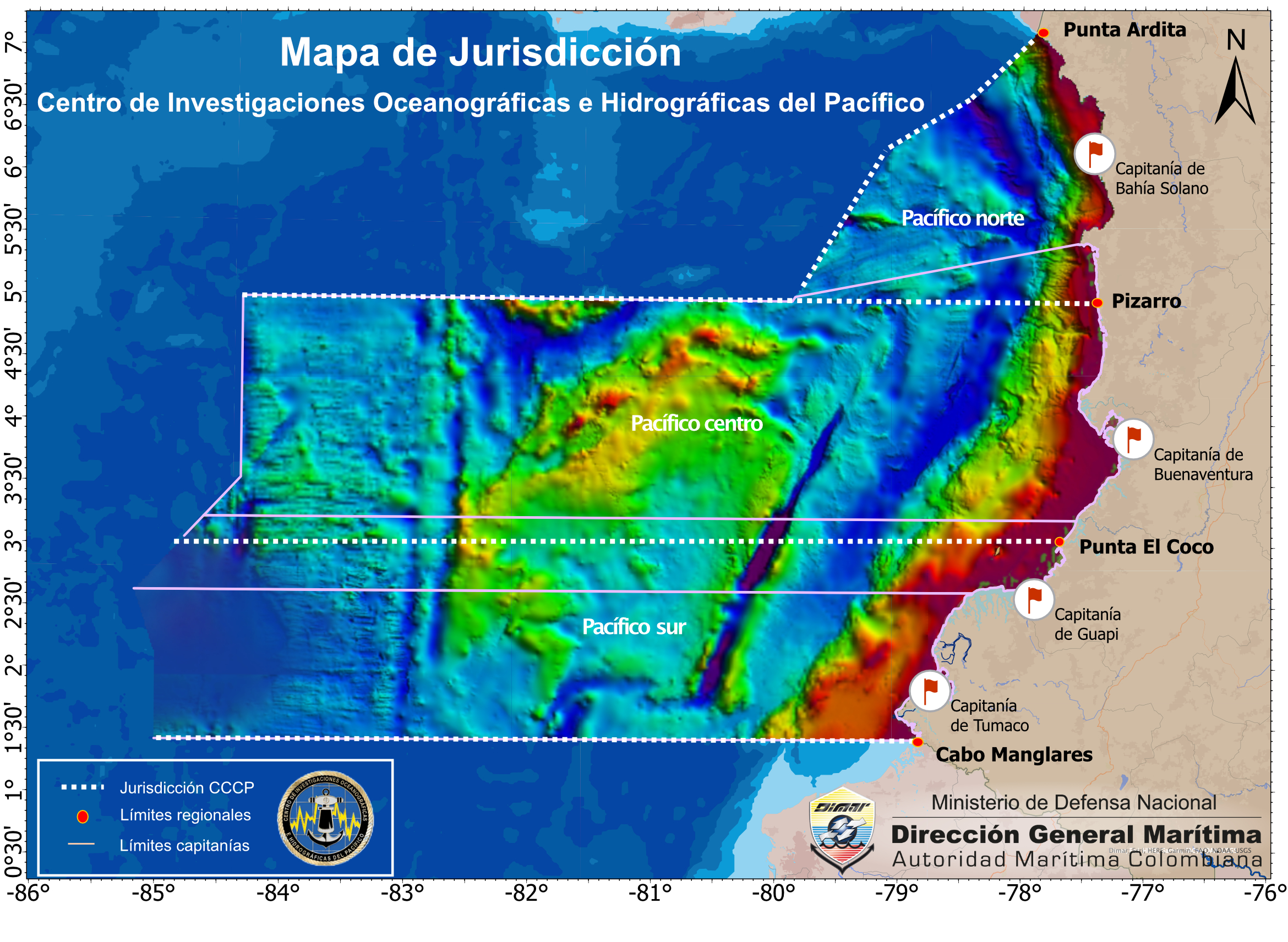 Jurisdicción de la Cuenca Pacífica Colombiana CPC